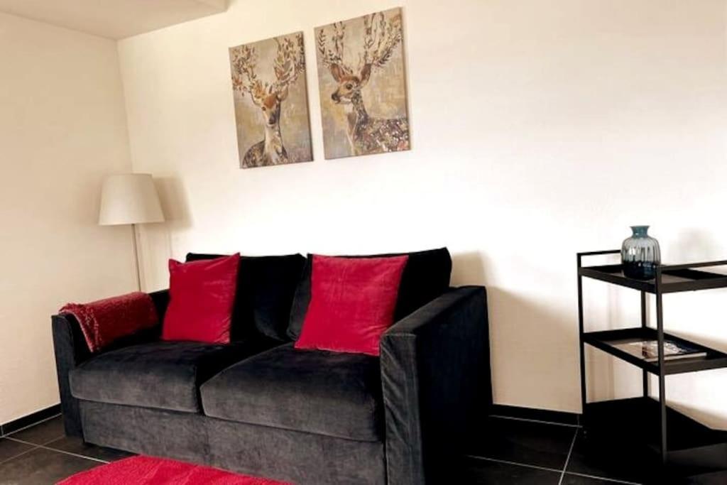 Wohnung Mit Fantastischer Aussicht Trin Kültér fotó